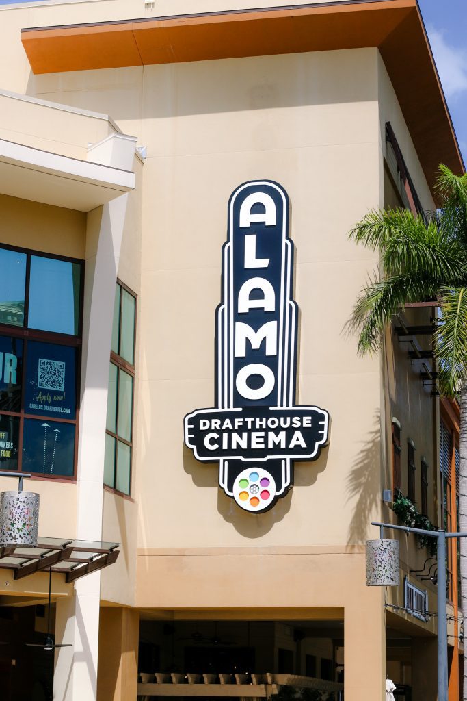 The Alamo Drafthouse Cinema in Mercato in Naples, FL.